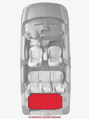 ЭВА коврики «Queen Lux» багажник для Lexus RX (4G)
